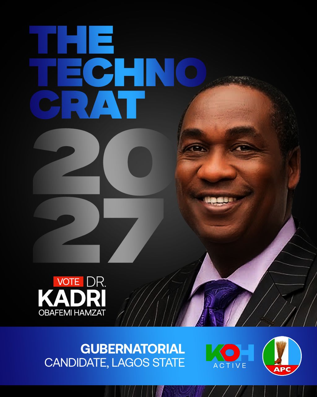 The Technocrat — Dr. Kadri Obafemi Hamzat